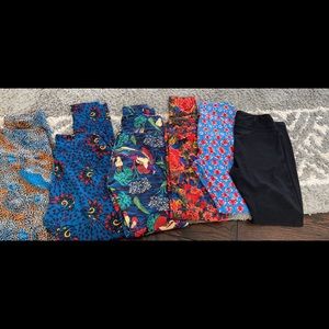 6 LuLaRoe OS leggings